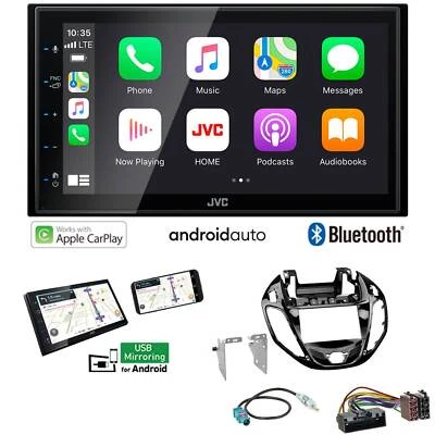 JVC KW-M560BT Autoradio Apple CarPlay Android für Ford B-Max ab 2012 piano black - Bild 1 von 4