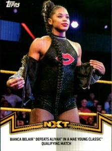 2018 Topps WWE Women's Division Memorable Matches Moments #NXT-11 Bianca Belair - Imagen 1 de 2