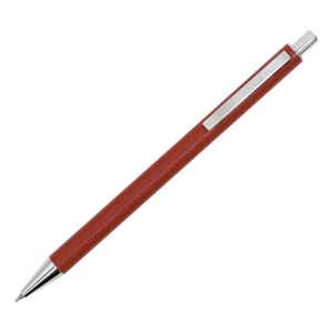 ITOYA Color Chart Leather wrapped Mechanical Pencil Cardinal Red AAG1982 Japan - Picture 1 of 3