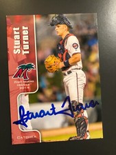 Minnesota Twins STUART TURNER autographed 2014 Grandstand Fort Myers Miracle