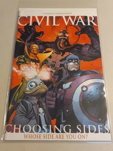 Civil War Choosing Sides Whose Side Are You On? Marvel Comics - Picture 1 of 1