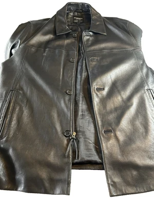 Abrigo Chaqueta Bomber de Cuero Pronto Uomo XXL para Hombre Foto 1 de 4