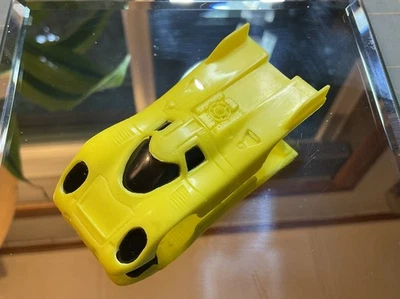 CUSTOM MADE (Fits Aurora AFX) Porsche 917 BODY ONLY w/Side Wings Yellow New!! - Image 1 of 4