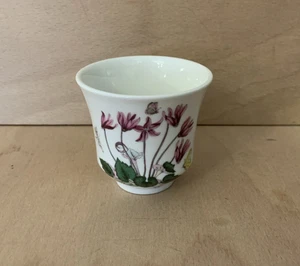 Portacandela Portmeirion modello ciclamino - Fine China - più candela H 7 cm - Foto 1 di 7