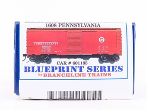 HO Scale Branchline Blueprint Kit #1608 PRR Pennsylvania 40' Box Car #601185 - Picture 1 of 5