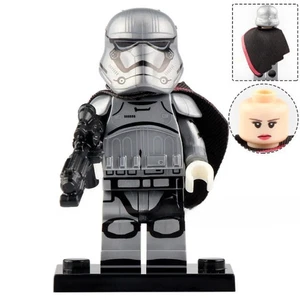 Custom Captain Phasma Minifigure First Order Stormtrooper 75103 sw0684 - Picture 1 of 1