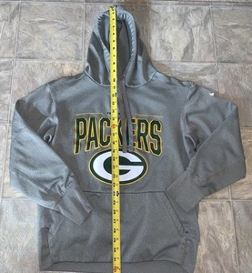 Green Bay Packers Hoodie Small Nike Dri Fit NFL Training WI - Picture 1 of 4