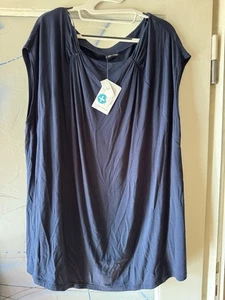 Neu Torelli Shirt 48 50 Tunika Dunkelblau Tunika Übergröße Plus Size T-Shirt - Bild 1 von 3
