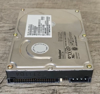 Vintage Maxtor D540X-4K 60GB 3.5" hard drive TESTED - Image 1 of 4