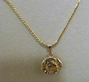 Accents Hallmark Cancer astrology pendant necklace - Picture 1 of 1