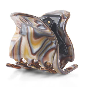 Allure Moyen Handmade in France Jaw Clip, Onyx - Picture 1 of 7
