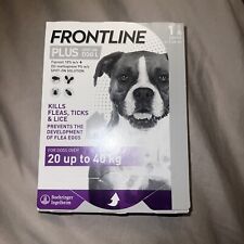 FRONTLINE Plus Flea Tick & Lice Spot On Soluton for Large Dogs - 1 Pipette