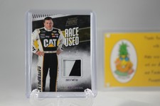RYAN NEWMAN 2018 PANINI PRIME RACE USED SHEET METAL HOLO GOLD 2-COLOR 4/25