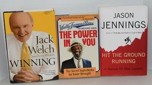 Lot of 3 / Self-Help Books by Famous Amos, Jason Jennings, Jack & Suzy Welch - Bild 1 von 2