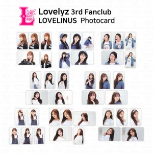 Lovelyz 3° Fanclub Lovelinus cartolina fotografica ufficiale K-POP KPOP Kei Jiae Jisoo Yein - Foto 1 di 92