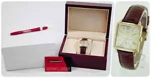Vintage Gensler-Lee Tempo Veritas 14k Yellow Gold Men's Watch - Picture 1 of 12