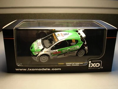 1/43 Ixo Rally WRC Peugeot 207 S2000 RAM387 Tsjoen Belgium Ypres 2009 (NEW) - Image 1 of 3