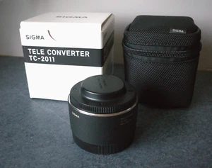 Boxed Sigma TC-2011 TELECONVERTER FOR Leica L-MOUNT - Picture 1 of 5