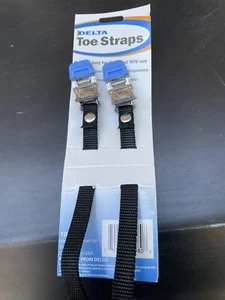 Delta Bicycle Toe Straps for Road, & Mountain Bike - Picture 1 of 11