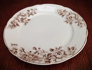 Rare Antique Severn Crescent Pottery Salad Plate 8" Diameter - Circa 1898 - Picture 1 of 4