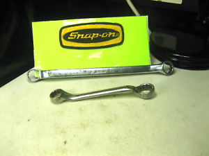 SNAP-ON    5/8"x11/16"   &   5/8"x3/4"   12-Point    Offset Box Wrenches     USA