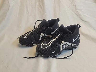 Botines Nike Alpha Juveniles Zapatos Talla 4.5y EU 36.5 Negro Sistema Fastflex Foto 1 de 4