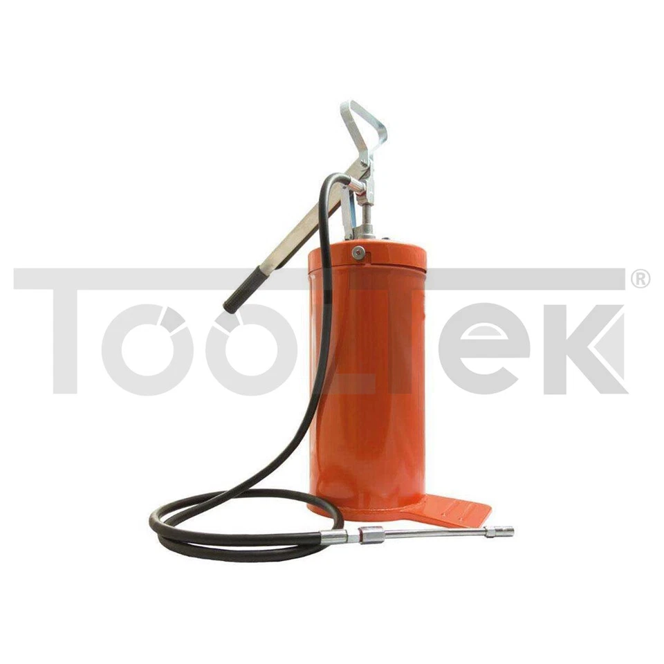 POMPA BARILE PER GRASSO 8KG INGRASSATORE COMPLETA DI TUBO TESTINA RUBINETTO - Immagine 1 di 1