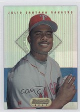 1995 Bowman's Best Blue Refractor Julio Santana #26