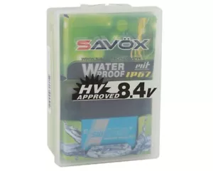 Savox SW1210SGP HV Digital Servo mit Softstart 0,13sec / 444,4 @ 7,4V Blue Edition - Bild 1 von 3