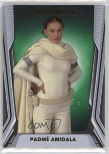 2021 Topps Star Wars Masterwork Green 79/99 Padme Amidala #77 4et