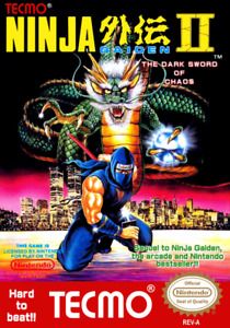 Ninja Gaiden 2 NES Nintendo 4X6 Magnet Video Game Fridge Magnet