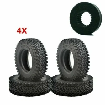 Für RC 1/10 RC SCX10 D90 Rock Crawler Auto Neu 4* Räder Reifen Crawler 98mm 1.9” - Bild 1 von 4