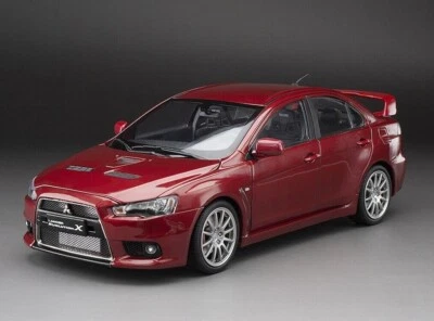 Sunstar 1/18 Mitsubishi Lancer Evolution X - Rosso Metallic- (Tooling) - 5822 - Immagine 1 di 4