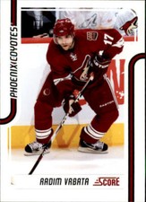 2011-12 Score Hockey #358 Radim Vrbata