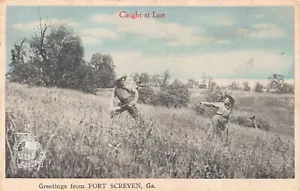 GA~GEORGIA~ISLA TYBEE~FORT SCREVEN~CAPTURADO POR FIN~ENVIADO POR CORREO 1917 - Imagen 1 de 3