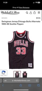 Scottie Pippen Jersey 2xl Mitchell and Ness never worn - Picture 1 of 3