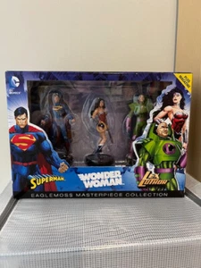 Eaglemoss DC Masterpiece Collection Superman Wonder Woman Lex Luthor - Picture 1 of 1