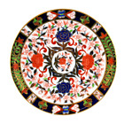 Antique Crown Derby Imari Plate Pattern Number 495 c1880s 9¼