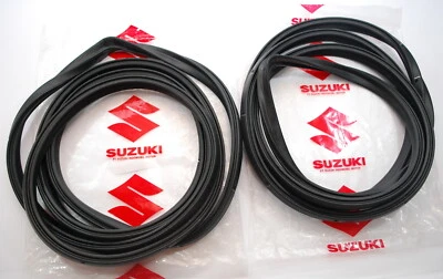 SUZUKI SJ410 SJ413 JIMNY SAMURAI SIERRA FRONT DOOR OPENING WEATHERSTRIP SET - Image 1 of 4