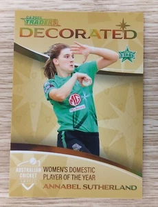 2023 CA Traders Luxe Decorated parallel - Annabel Sutherland #049/147 Melbourne - Picture 1 of 2