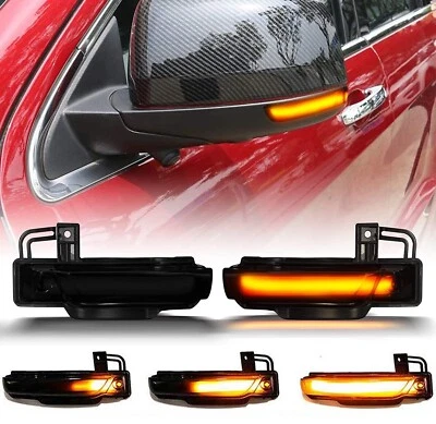 Dynamic LED Side Mirror Light turn signal 2011- 2020 For Jeep Grand Cherokee WK2 - Image 1 of 4