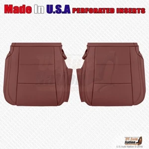 2016 2017 For Lexus GS200t Driver-Passenger Bottoms Perforated Leather Cover Red - Picture 1 of 6
