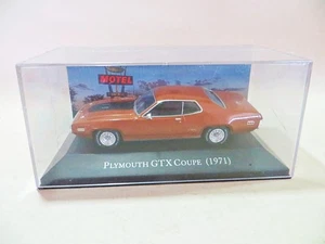 ALTAYA/IXO/DeAgostini '1971 PLYMOITH GTX COUPE' BROWN. 1:43 AMERICAN CARS - Picture 1 of 5