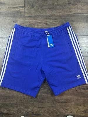ADIDAS ORIGINALS 3 STRIPES TREFOIL SHORTS ~SIZE XL #IZ3063 NWT MEN’S - Image 1 of 4