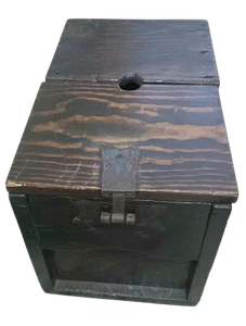 Holztruhe Zenibako Werkzeug SUZURIBAKO TANSU 43x27,8x31cm Japanisch Antiquitäten - Bild 1 von 9