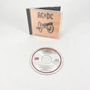 Vintage 1981 AC/DC For Those About to Rock Atlantic Audio Music CD - Picture 1 of 3