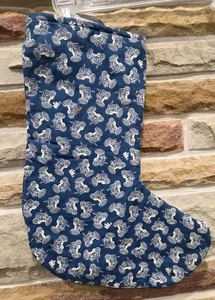 CALZA NATALIZIA TRATTORI CLASSICI FATTA IN CASA 17,5"X13,5" - Foto 1 di 7