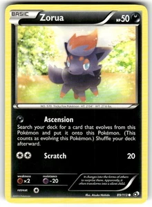 Pokémon TCG Zorua 89/113 BW Legendary Treasures Regular Common Card EN-NM 2013 - Picture 1 of 2