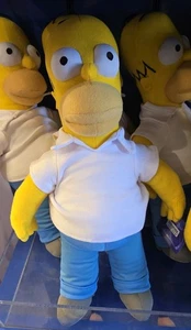Peluche de 10 pulgadas exclusivo de Universal Studios Hollywood de Los Simpson Homero nuevo 2025 - Imagen 1 de 1