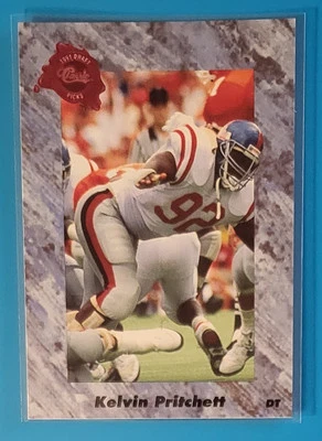 1991 Classic Draft Picks #118 Kelvin Pritchett Ole Miss Rebels Football Card  - Image 1 of 2